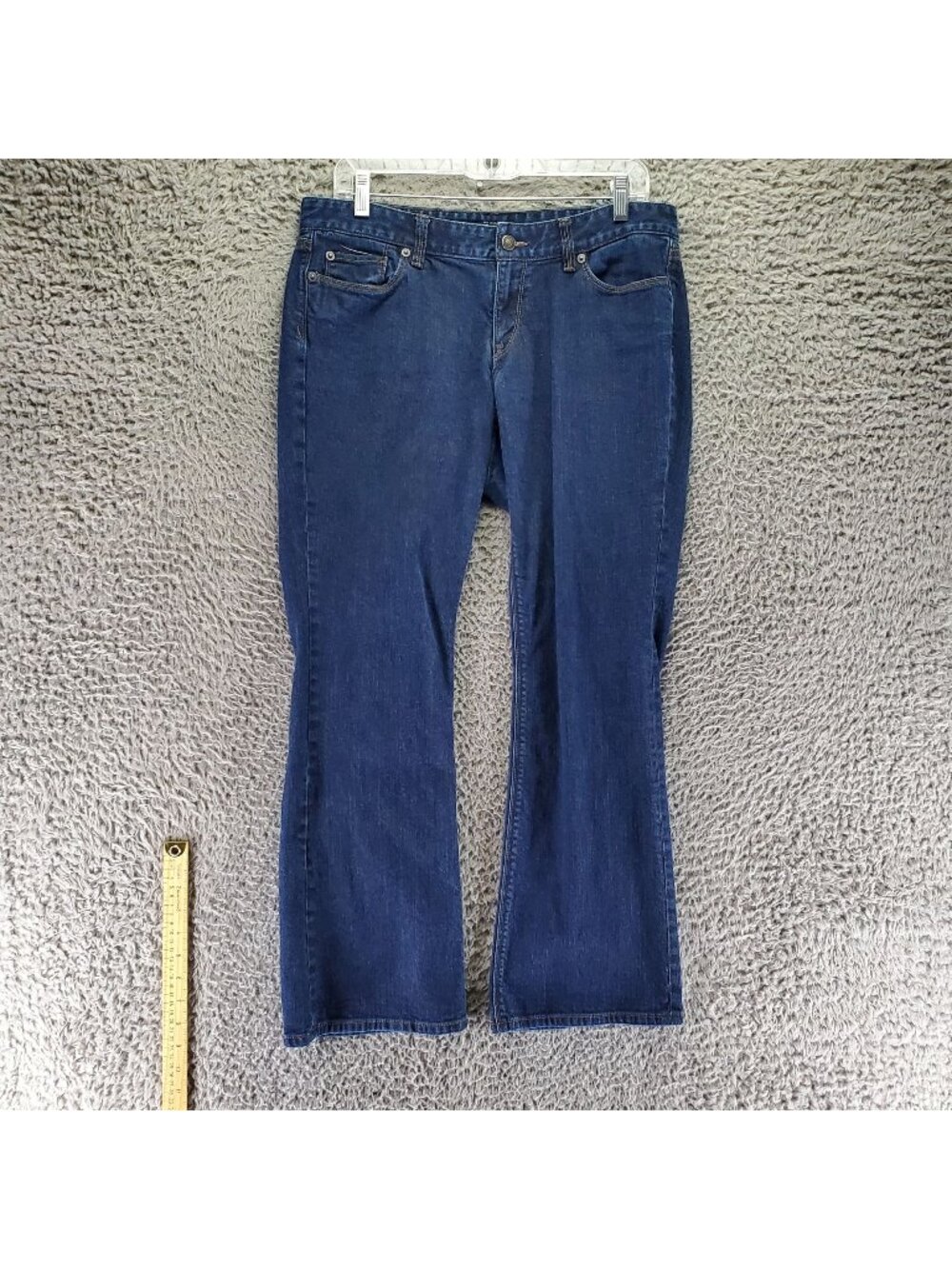Loft Jeans Womens 12 Petite Blue Curvy Bootcut Denim *Read*